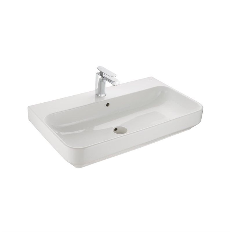 Kale Fold Countertop Sink 80cm - White #336444