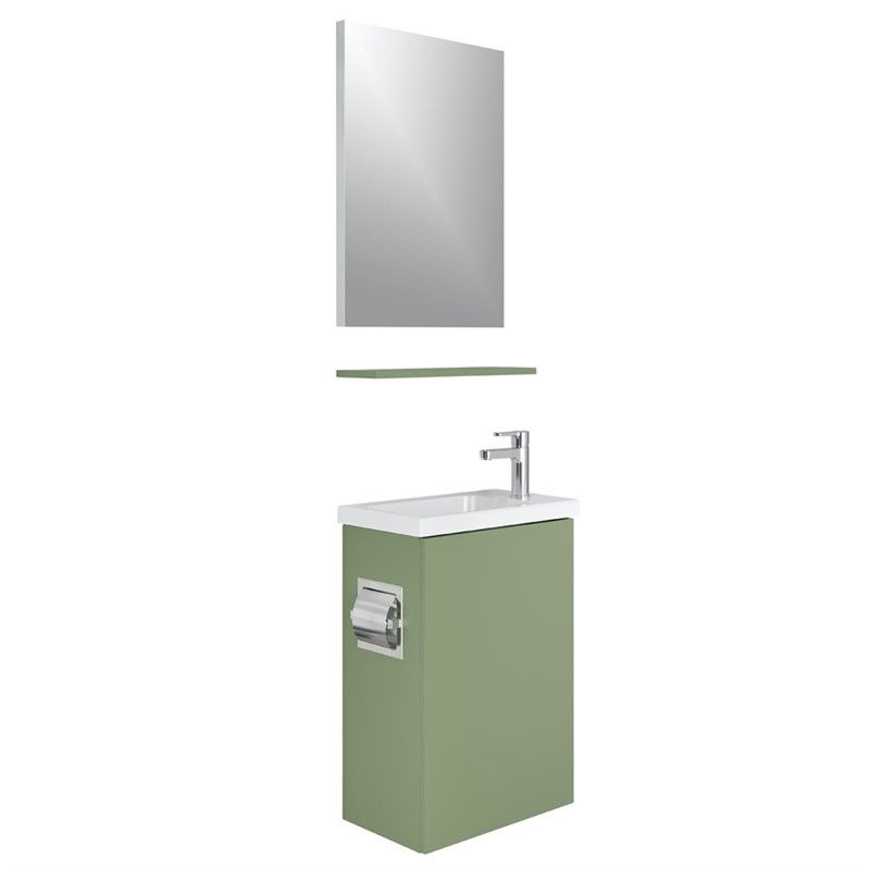 Kale Minimalist Bathroom Set 50 cm - Green #349868