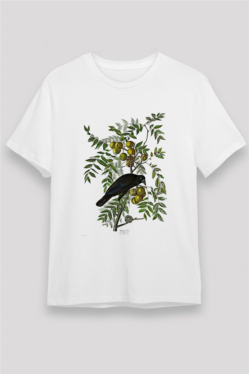 Unisex majica s printom - Bijela #376584