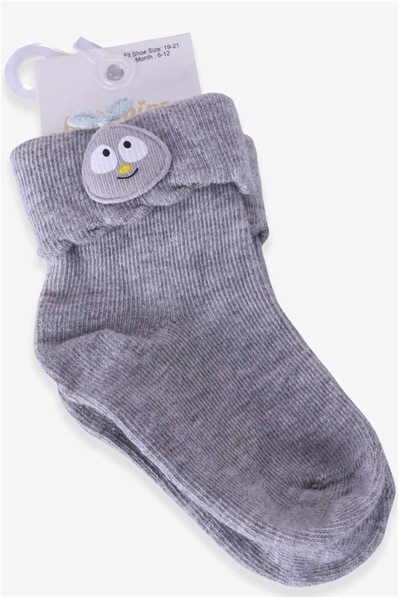 Baby Girl Socks - Gray #379075