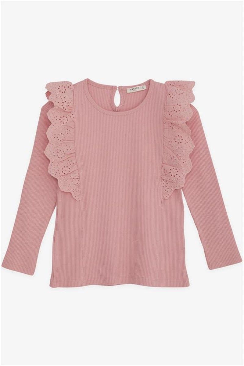 Children's blouse for girls - Rose ash #381092
