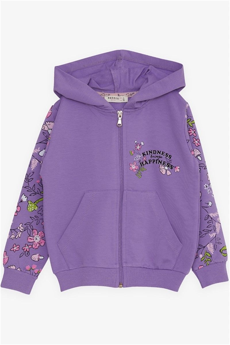 Kids Hooded Sweatshirt - Purple #380028