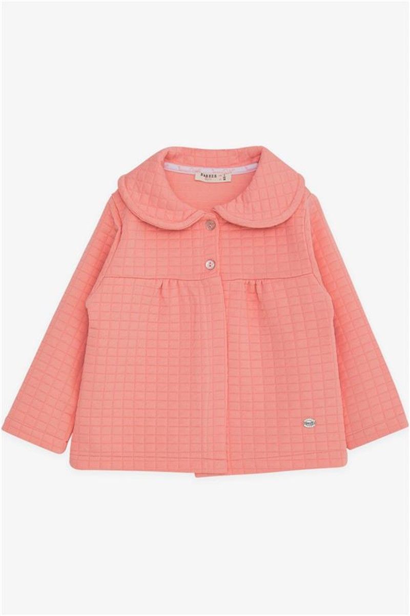 Children's vest for a girl - Color Salmon #380983