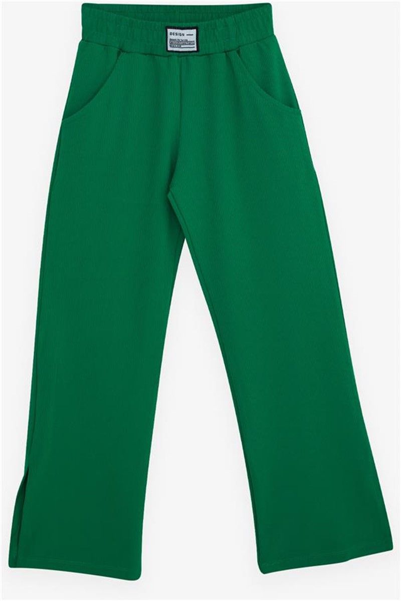 Children's trousers for girls - Green #380970