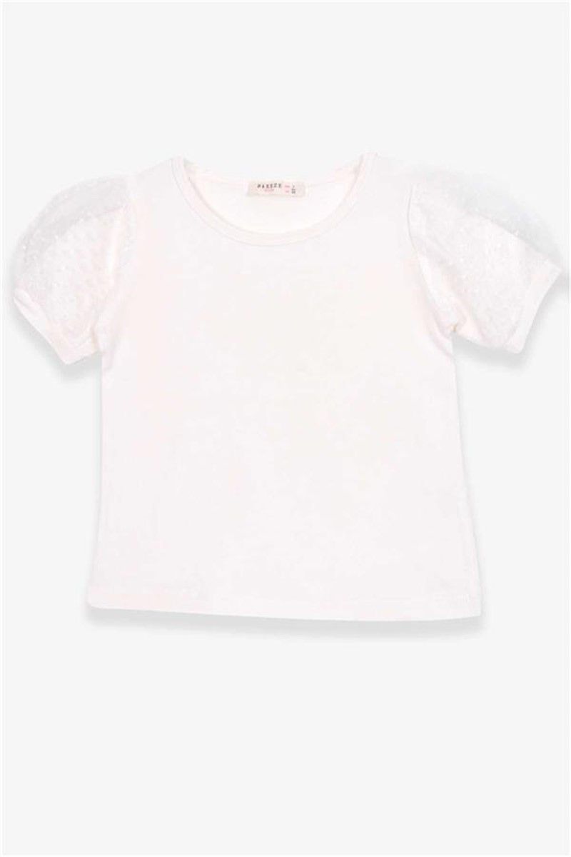 Dječja majica za djevojčice - Ecru #379248
