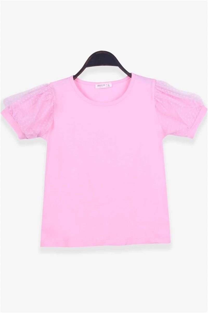 Dječja majica za djevojčice - Puder #379302