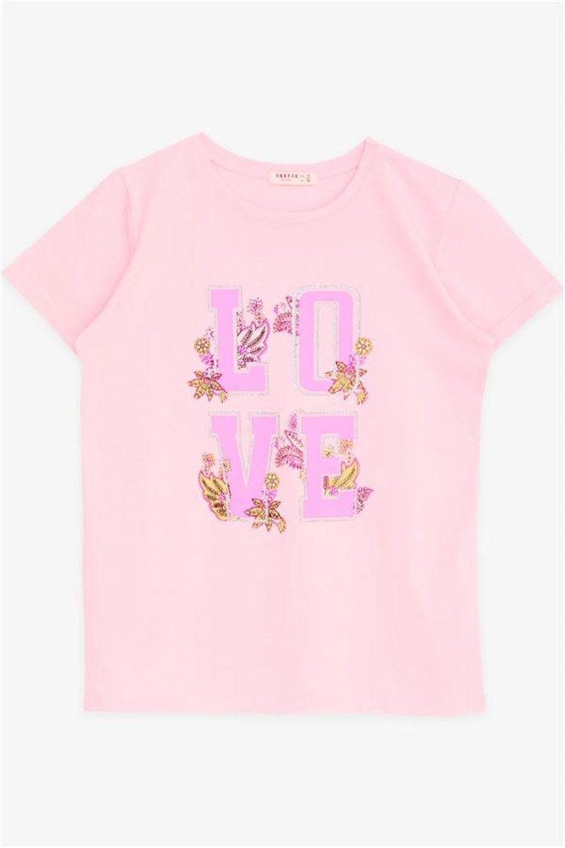 Dječja majica za djevojčice - Ružičasta #381375
