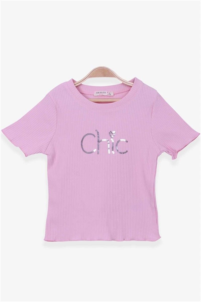 Children's T-shirt for girls - Color Powder #379251
