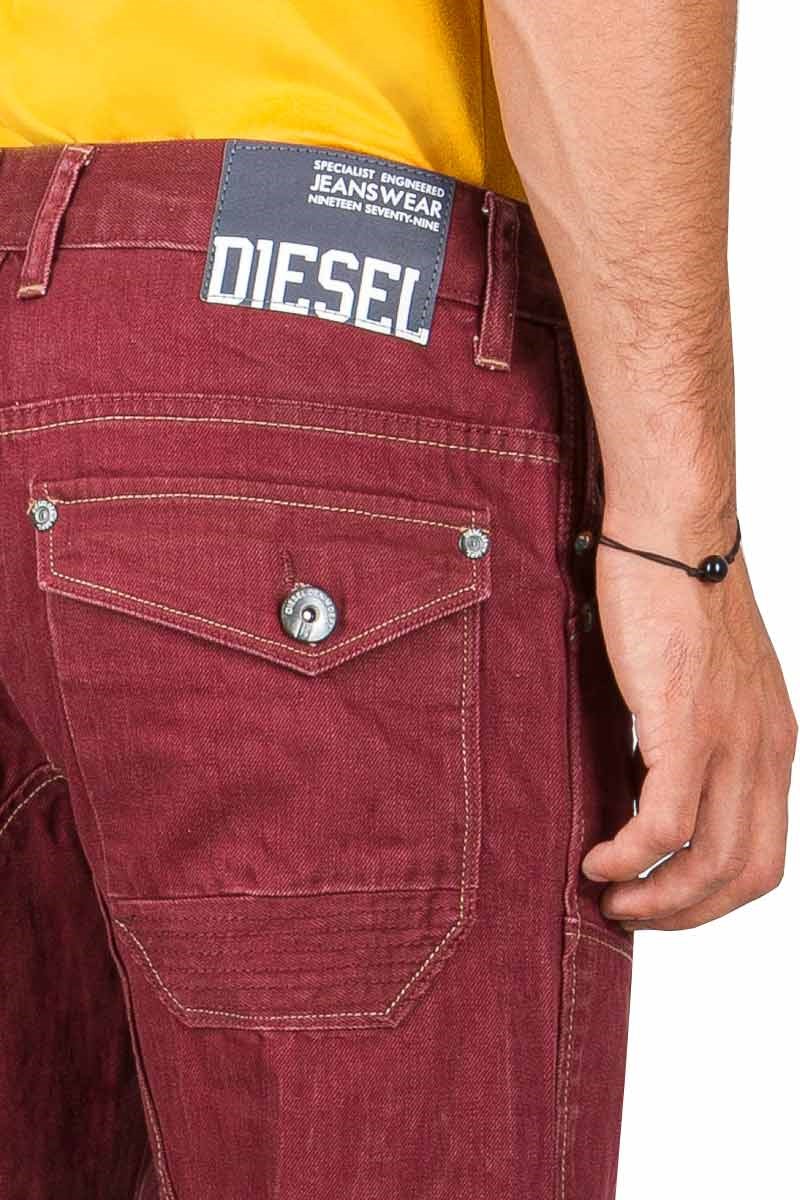 diesel burgundy jeans