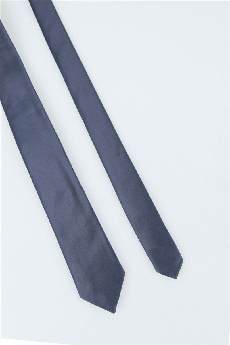 Cravatta in raso - Blu scuro #269265