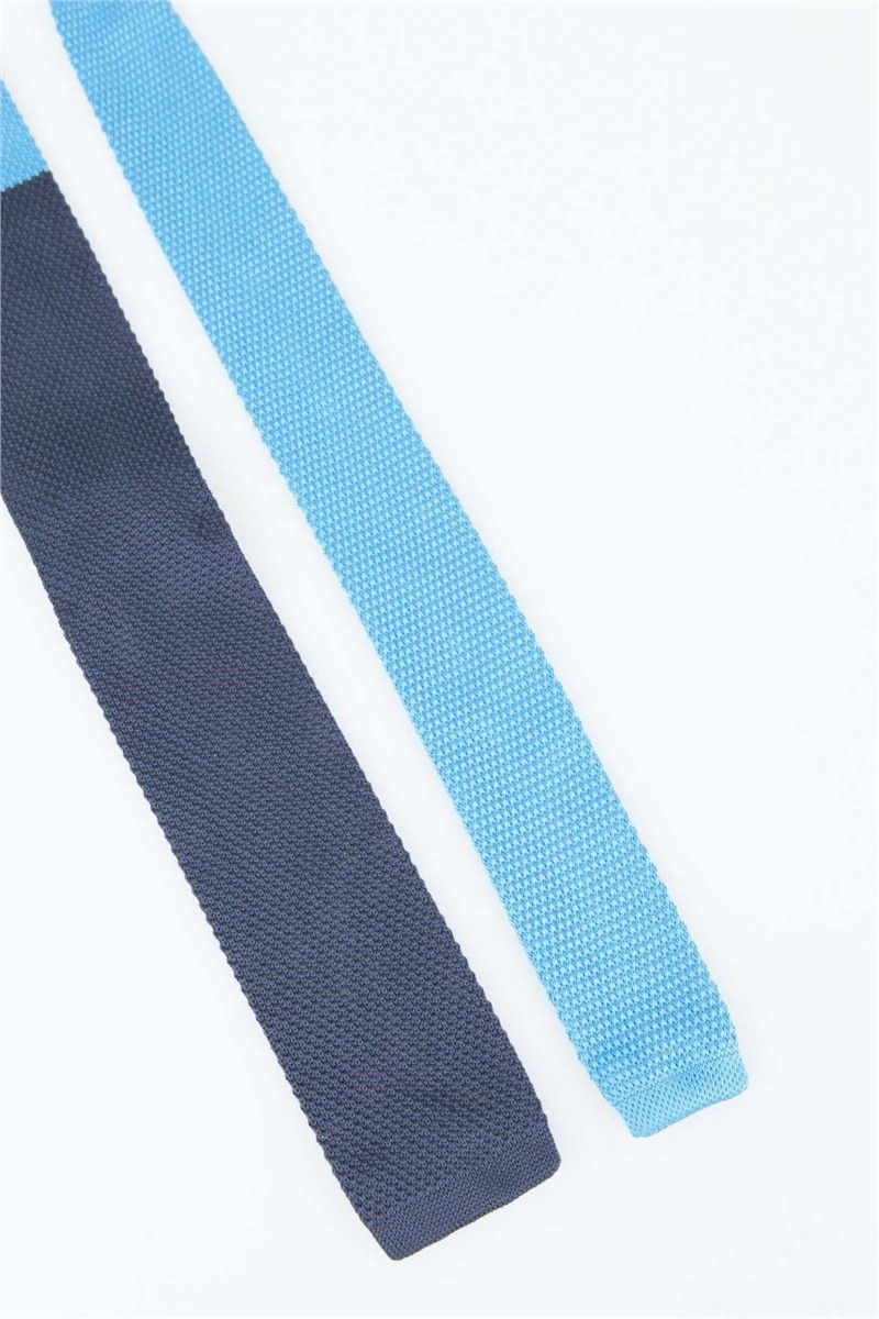 Satin tie - Dark blue #269355