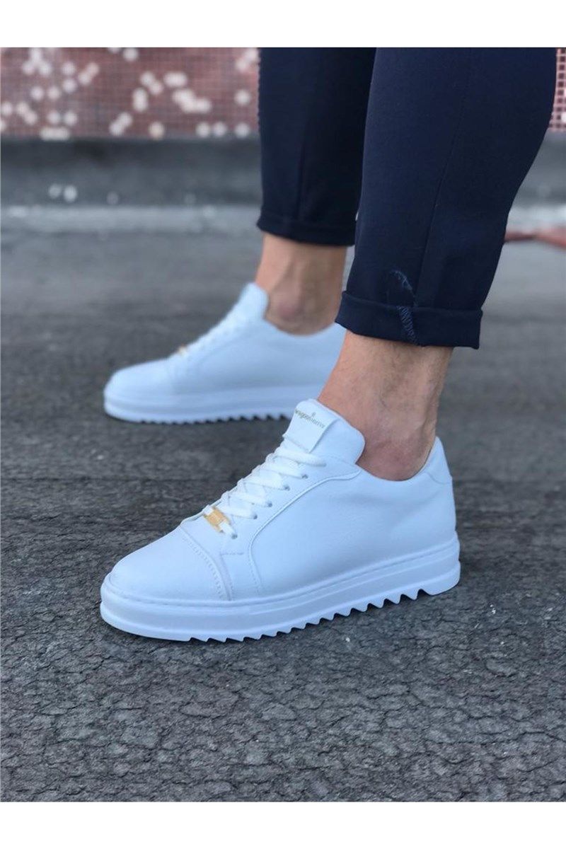 Мъжки ежедневни обувки WG025 - Бели #385360