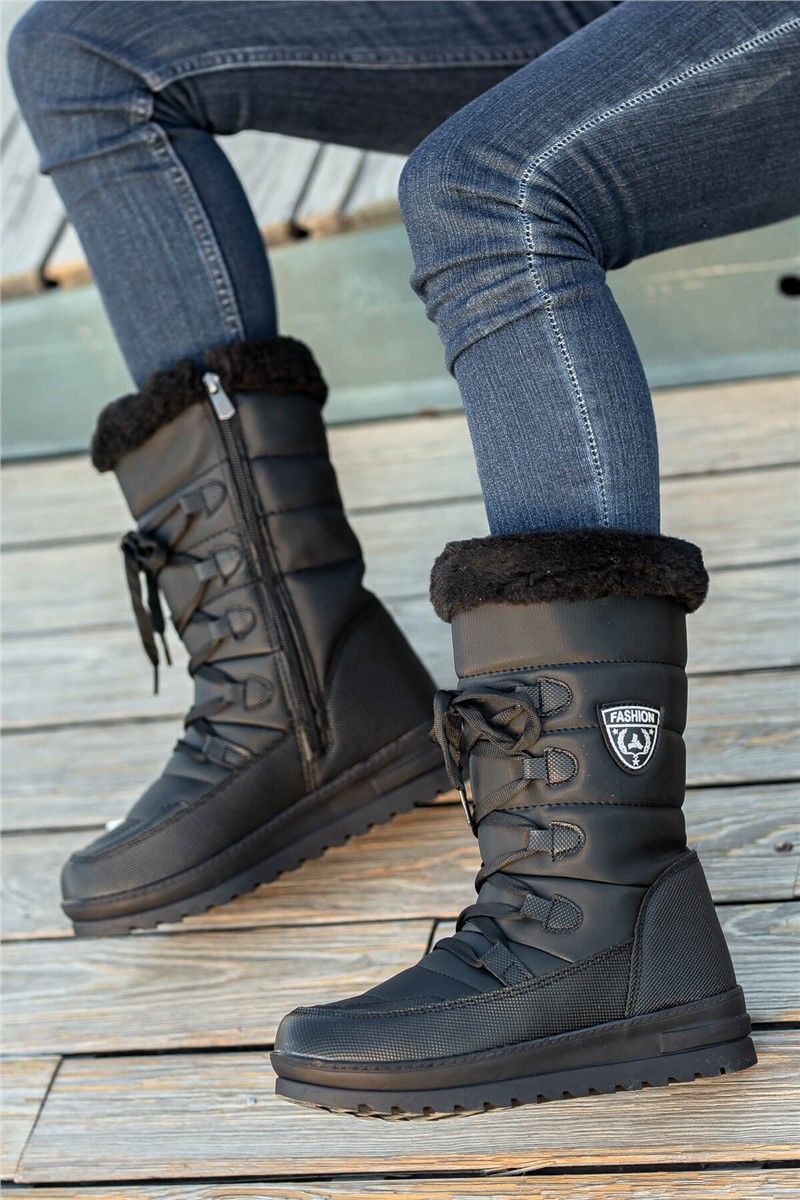 Women's Snow Boots - Black #358760