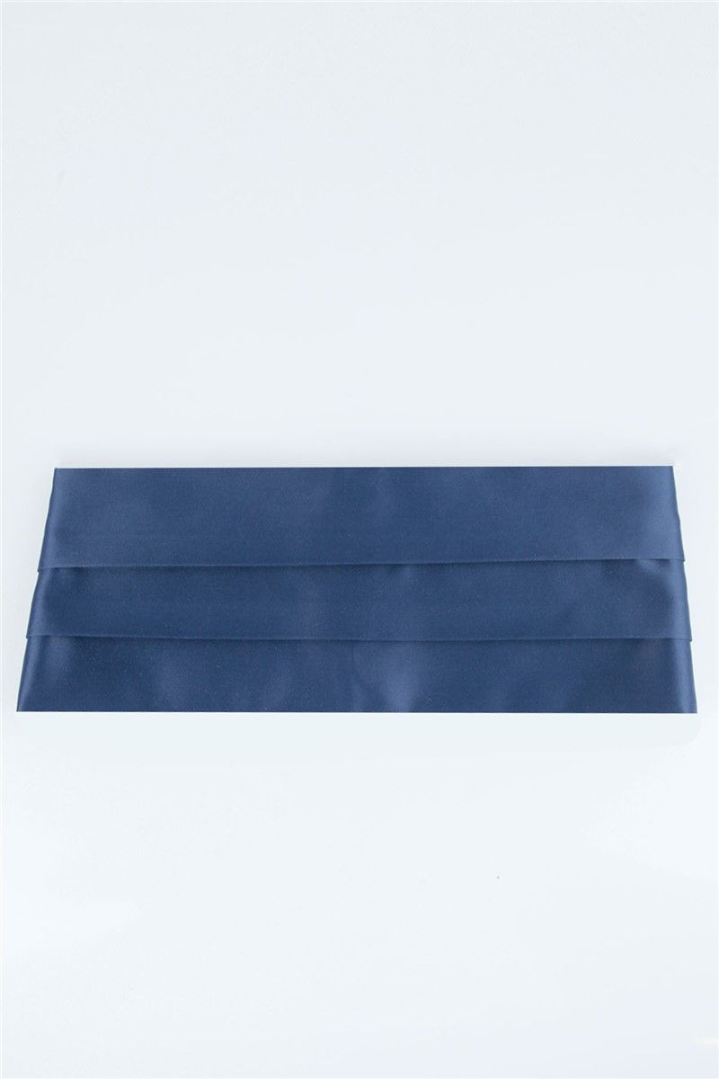 Cintura in raso - Blu #269369