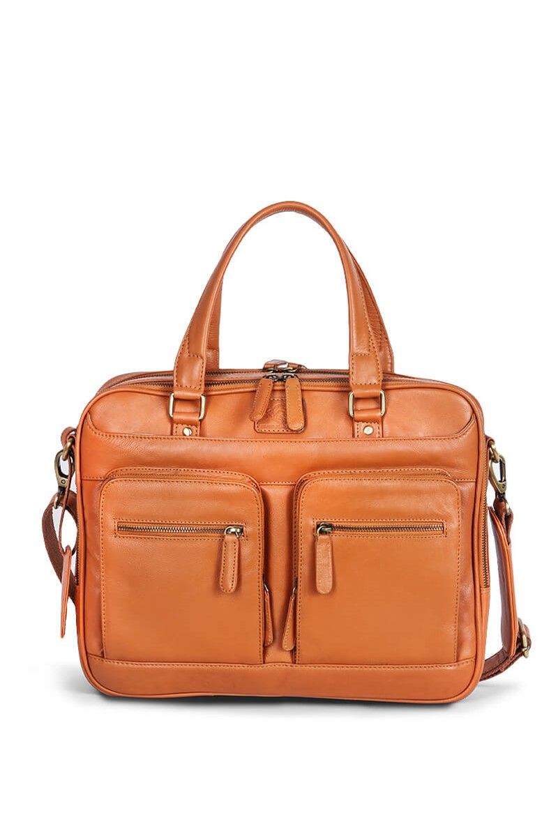 Leather Bag - Light Brown #2021012