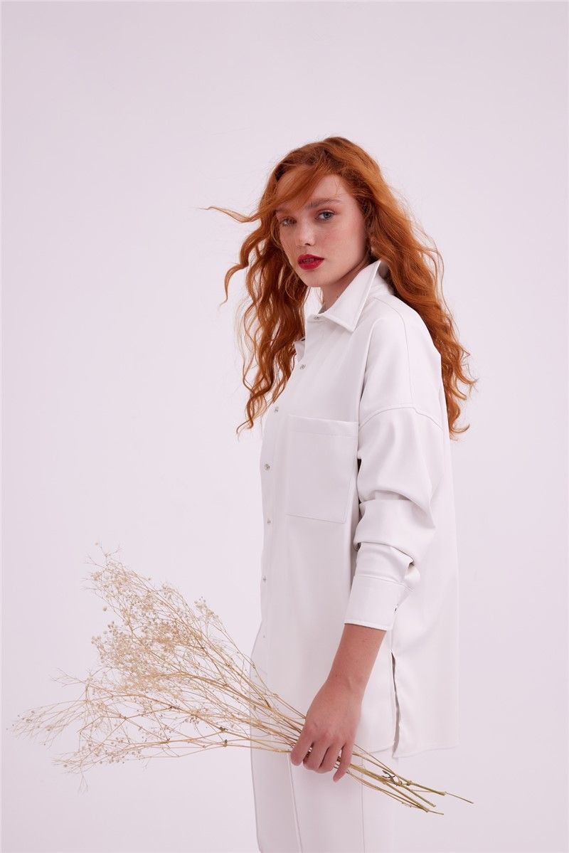 Sateen Women's Jacket - White #311941