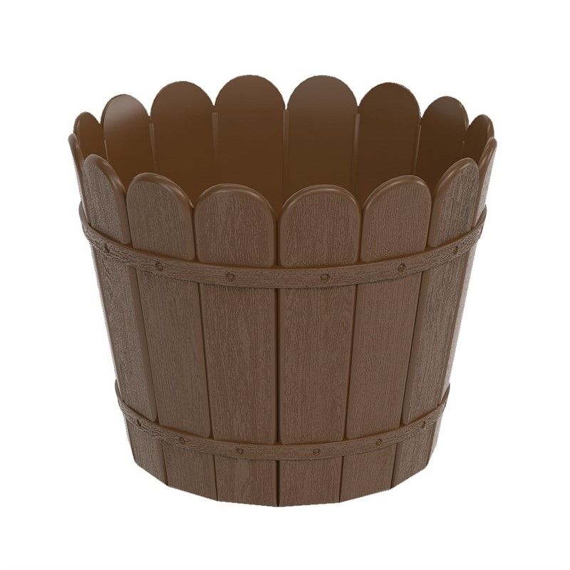 Lider Round pot 30 cm - Brown #339990