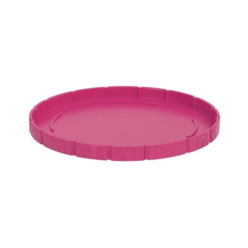Lider Round Small Pot Stand - Pink #343978