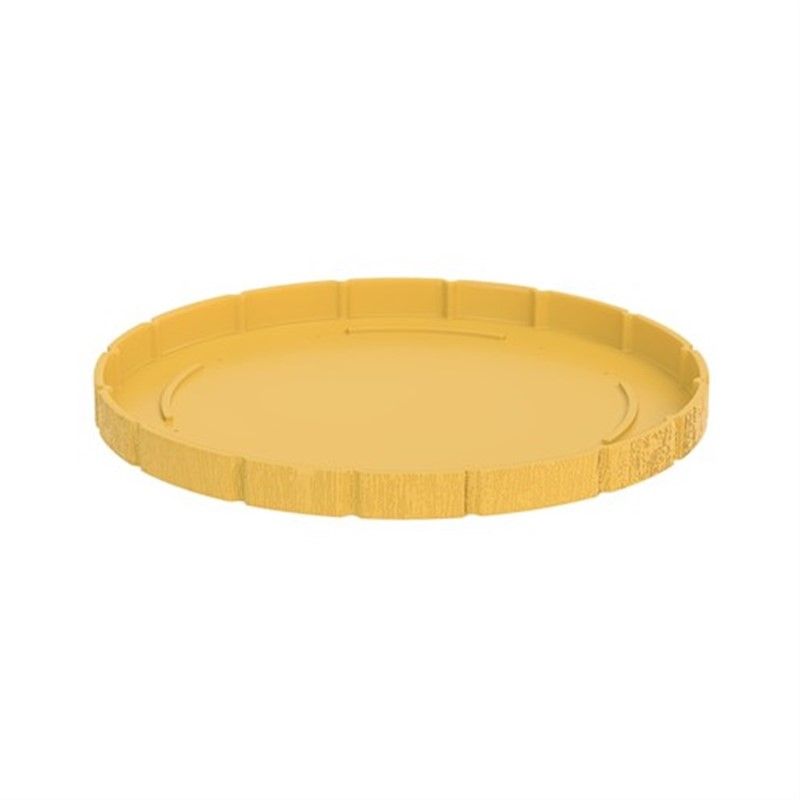 Lider Round Small Pot Stand - Yellow  #343975