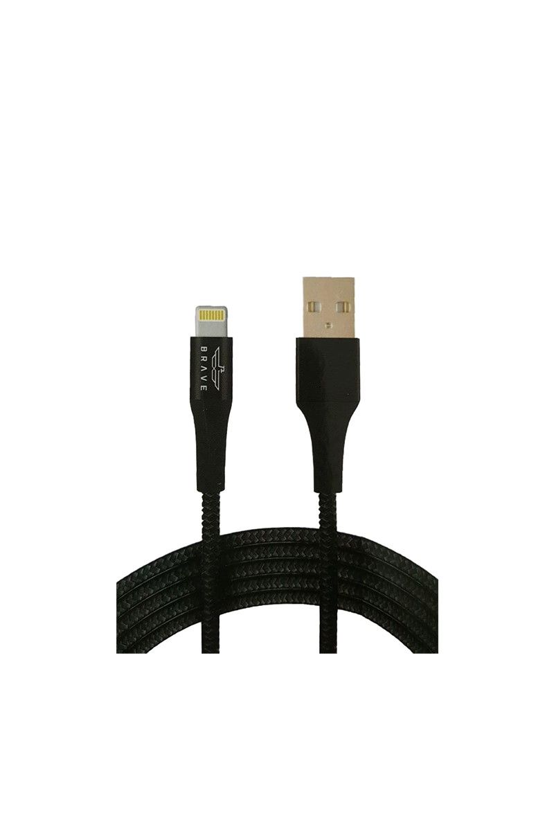 Lightning USB fast charging cable - Black 734304