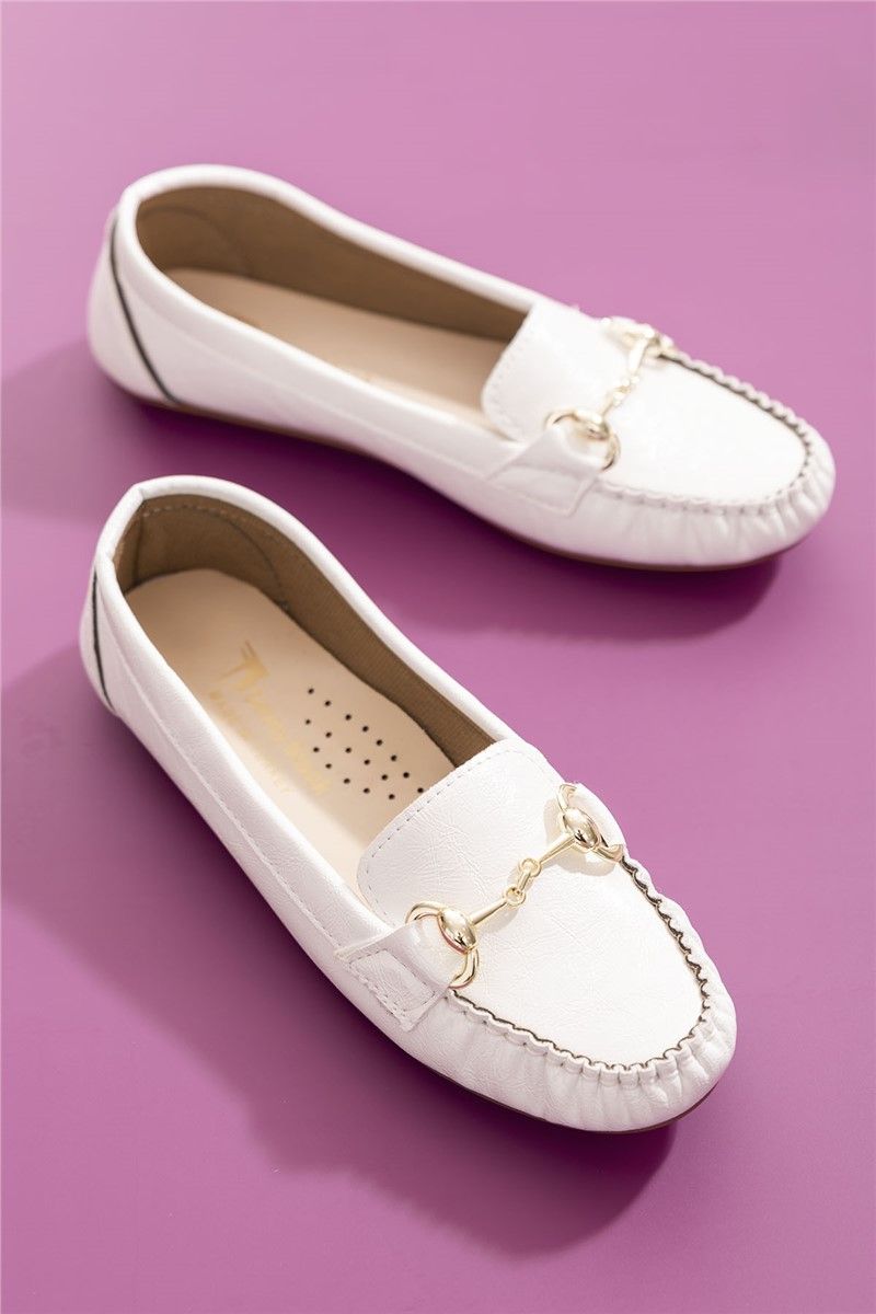 Women's Loafers - White #273023