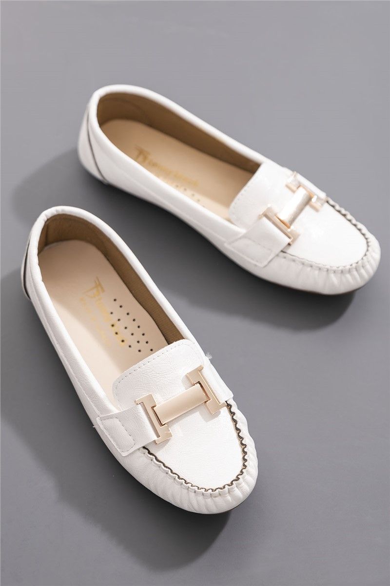 Women's Loafers - White #273181