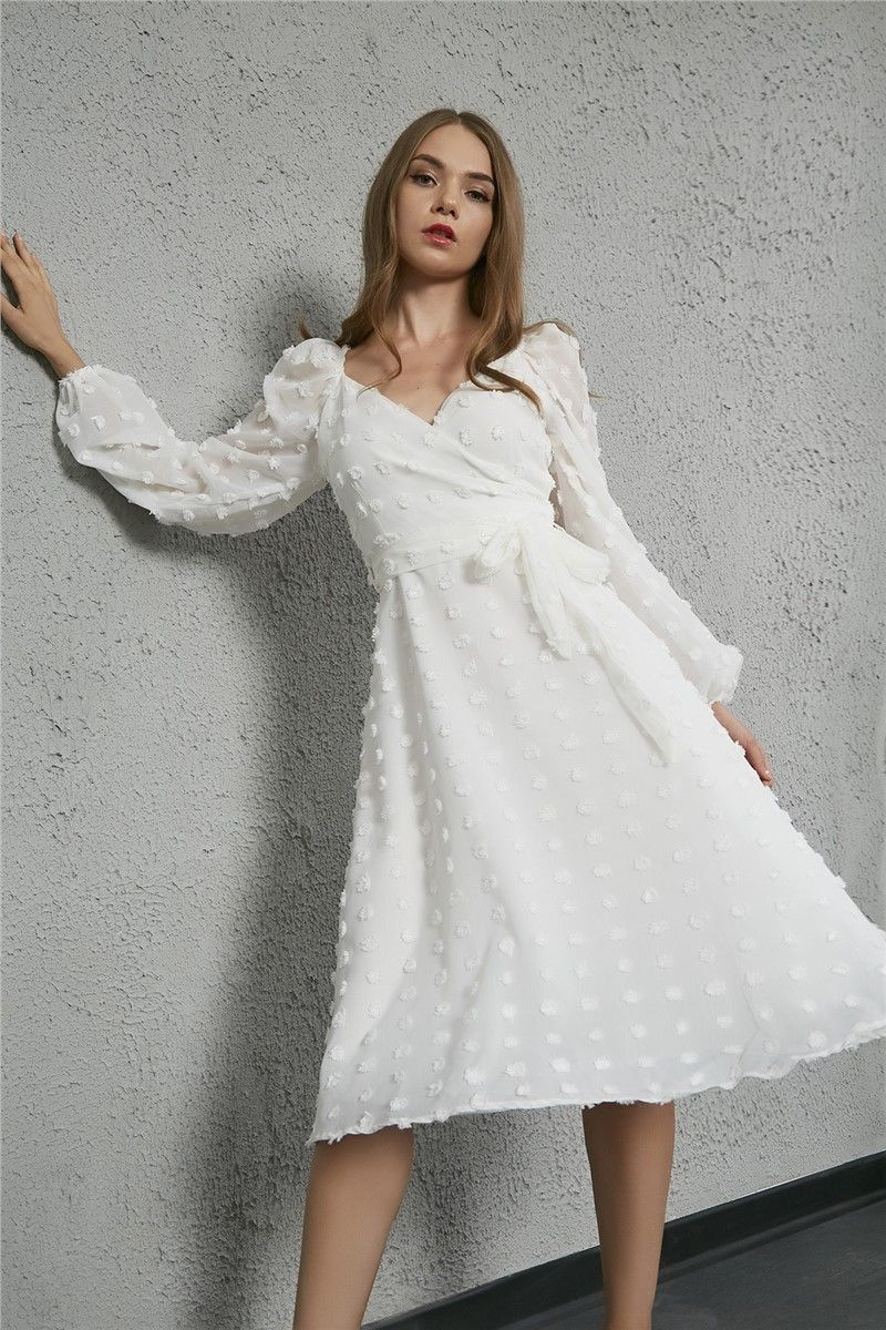 Women's Dress - White #266322