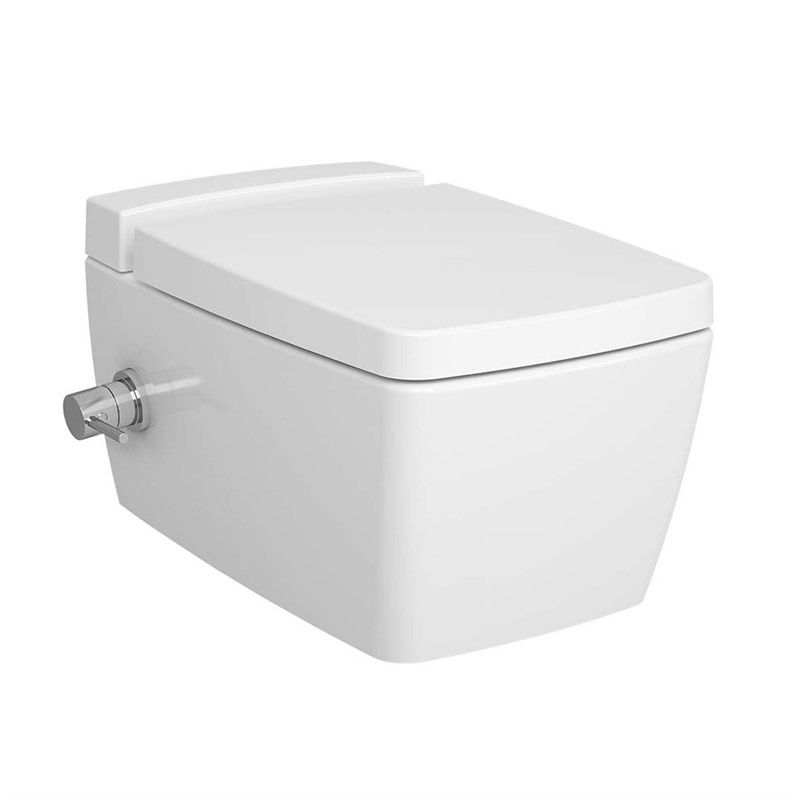 VitrA Metropole Toilet Seat with Thermostatic Intermediate Faucet - White #341194