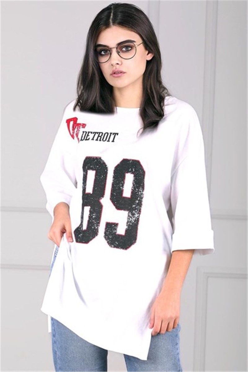 T-Shirt da donna MG990 - Bianco 292936