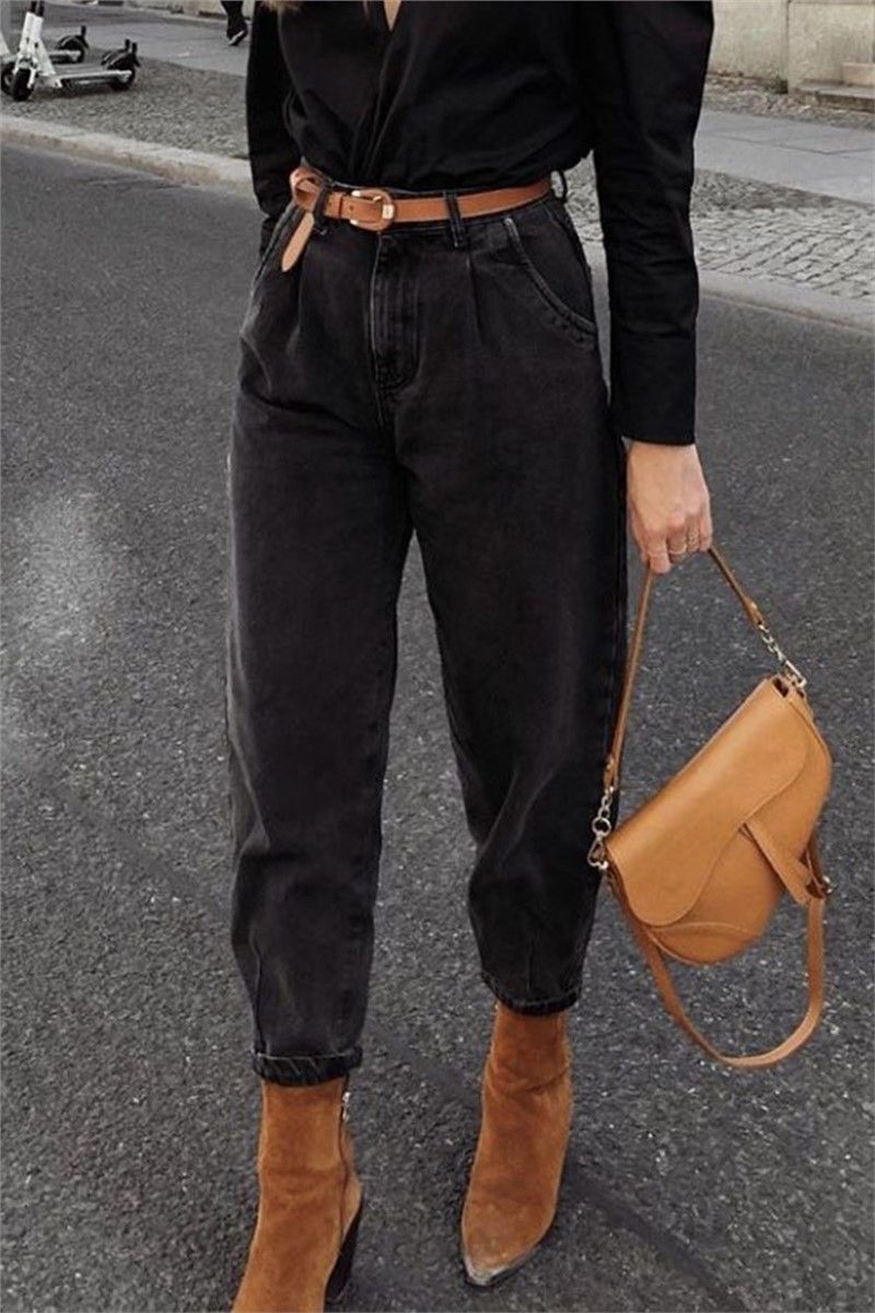 Madmext Women's Jeans - Black #288147