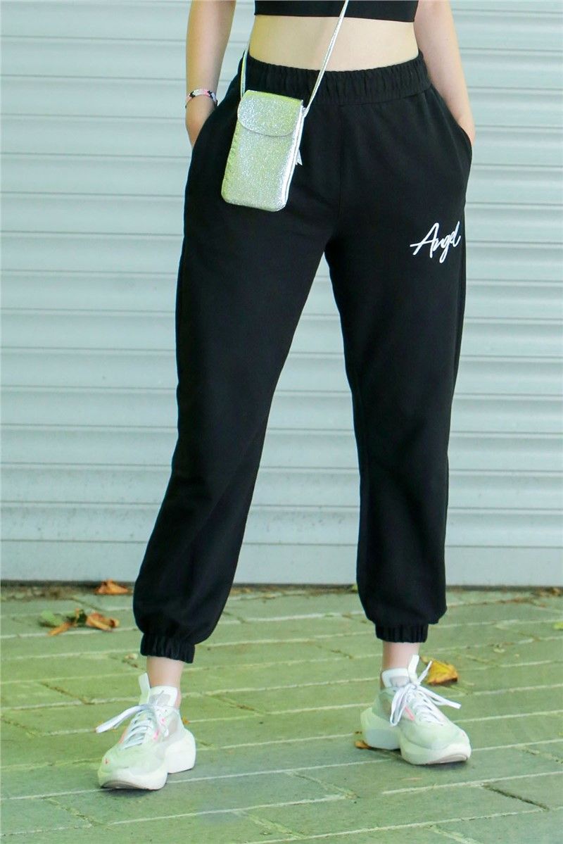 Pantaloni sportivi da donna MG311 - Nero 288209