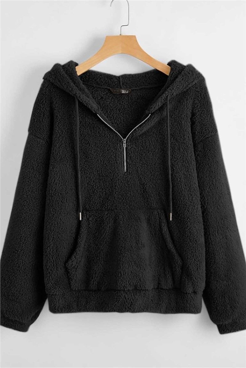 Madmext Women's Sweatshirt - Black #290131