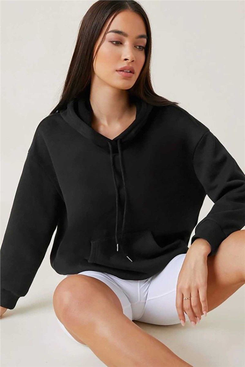 Madmext Women's Sweatshirt - Black #290366