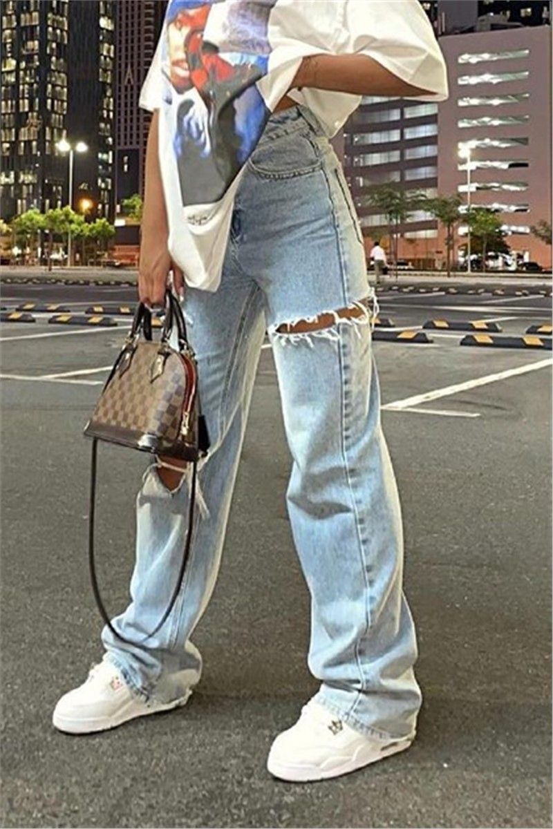 Jeans da donna - Blu 306643