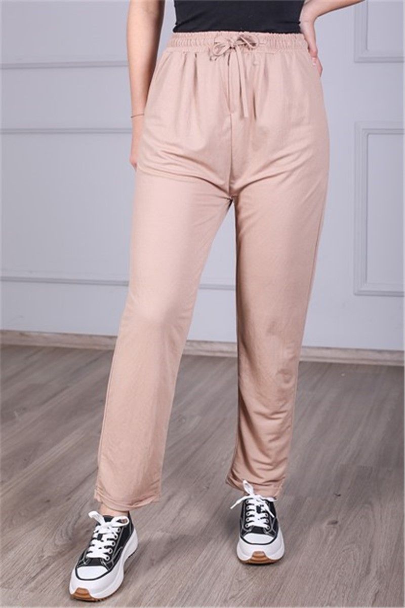 Madmext Women's Trousers - Camel #303559