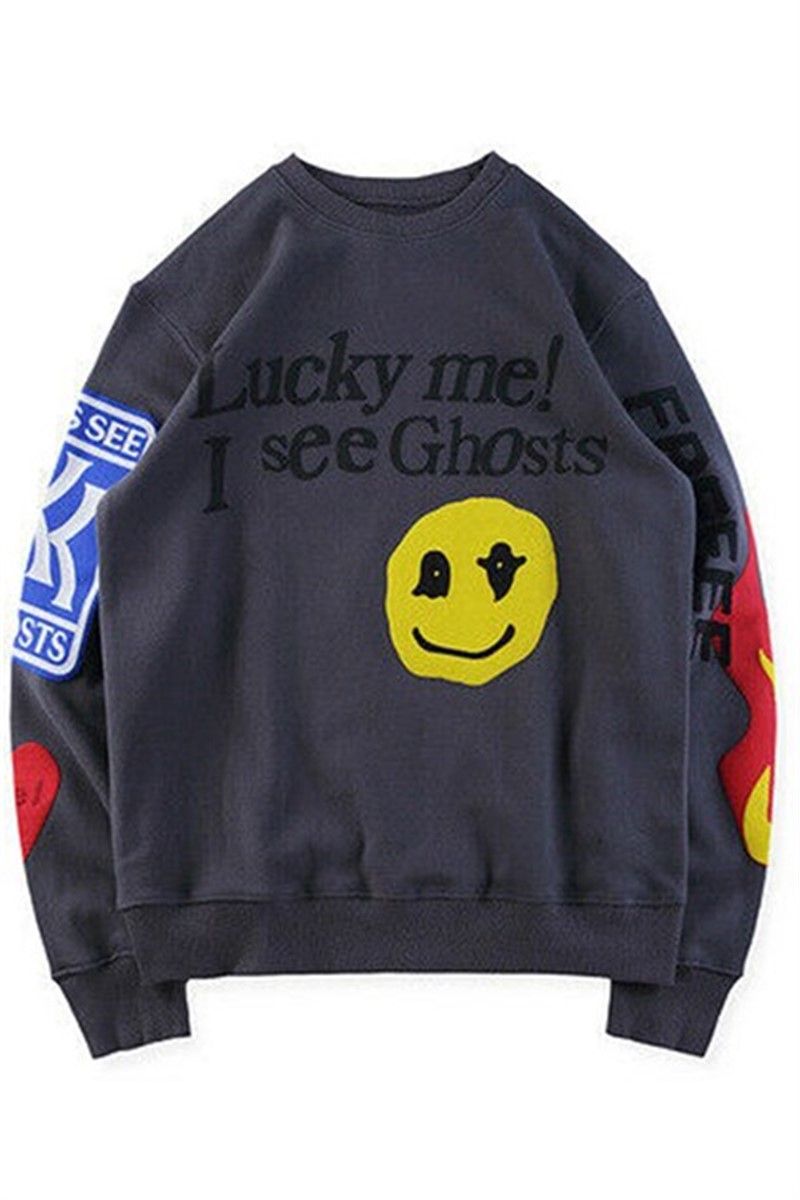 Women's sweatshirt -Mg1206- Gray 308805