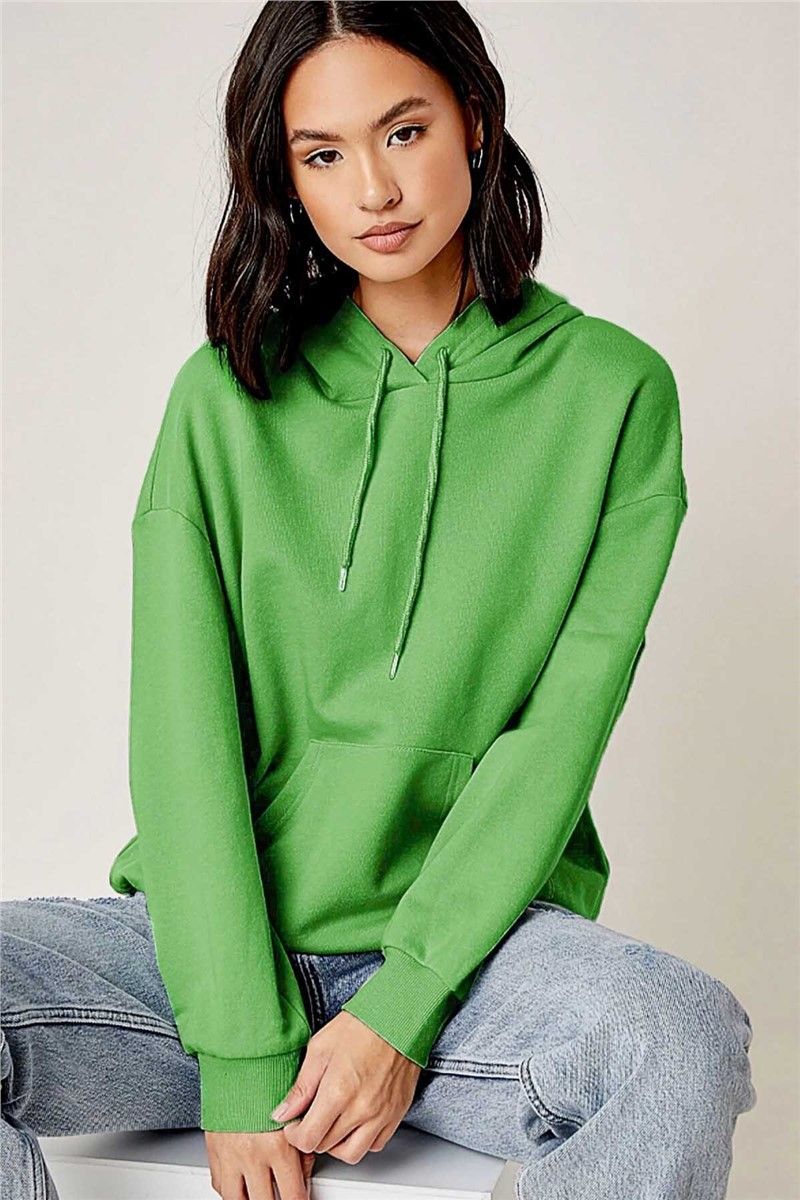 Madmext Women's Sweatshirt - Green #290364