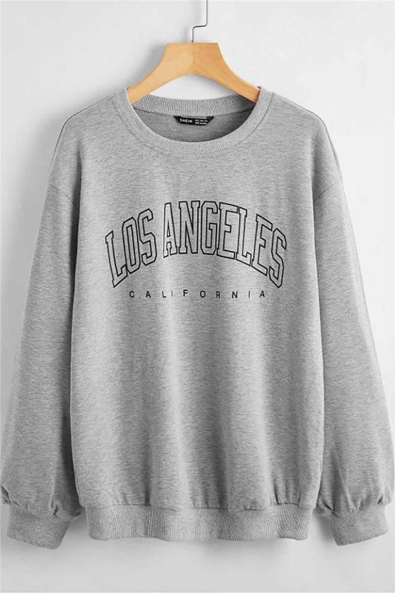 Madmext Women's Sweatshirt - Light Grey #290167