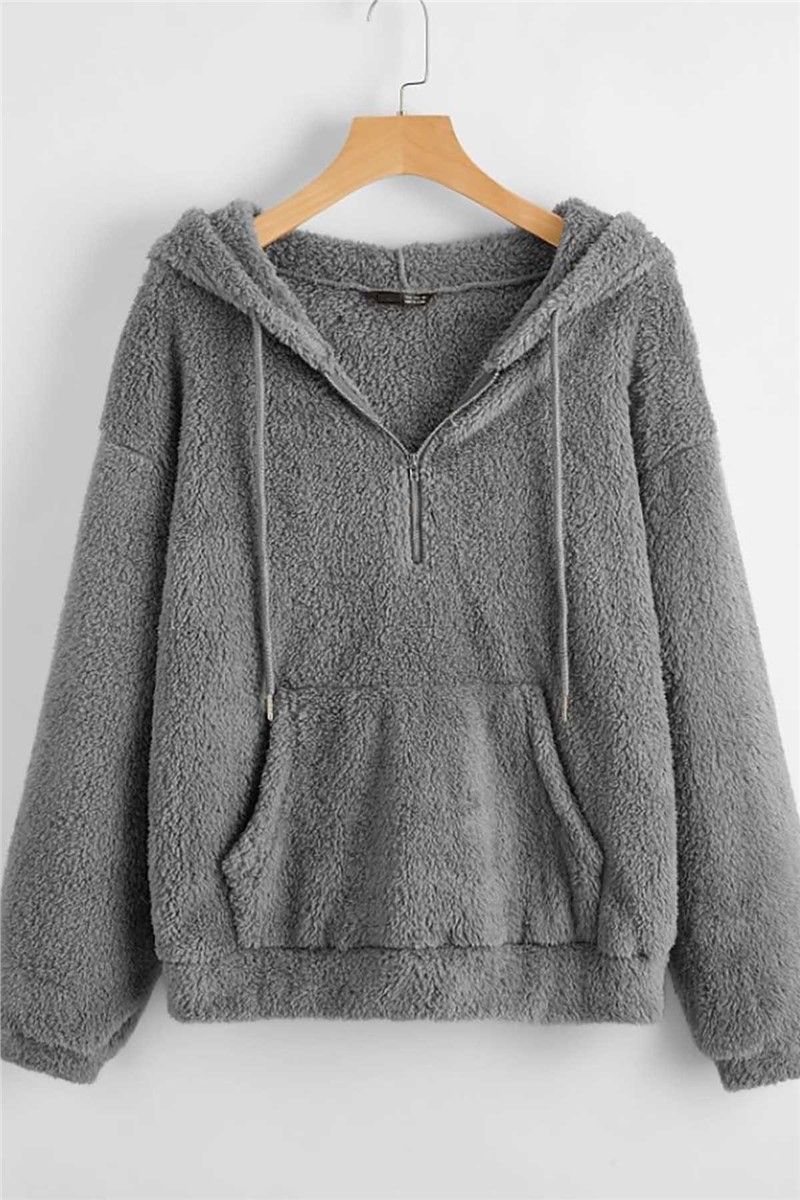 Madmext Women's Sweatshirt - Grey #290132
