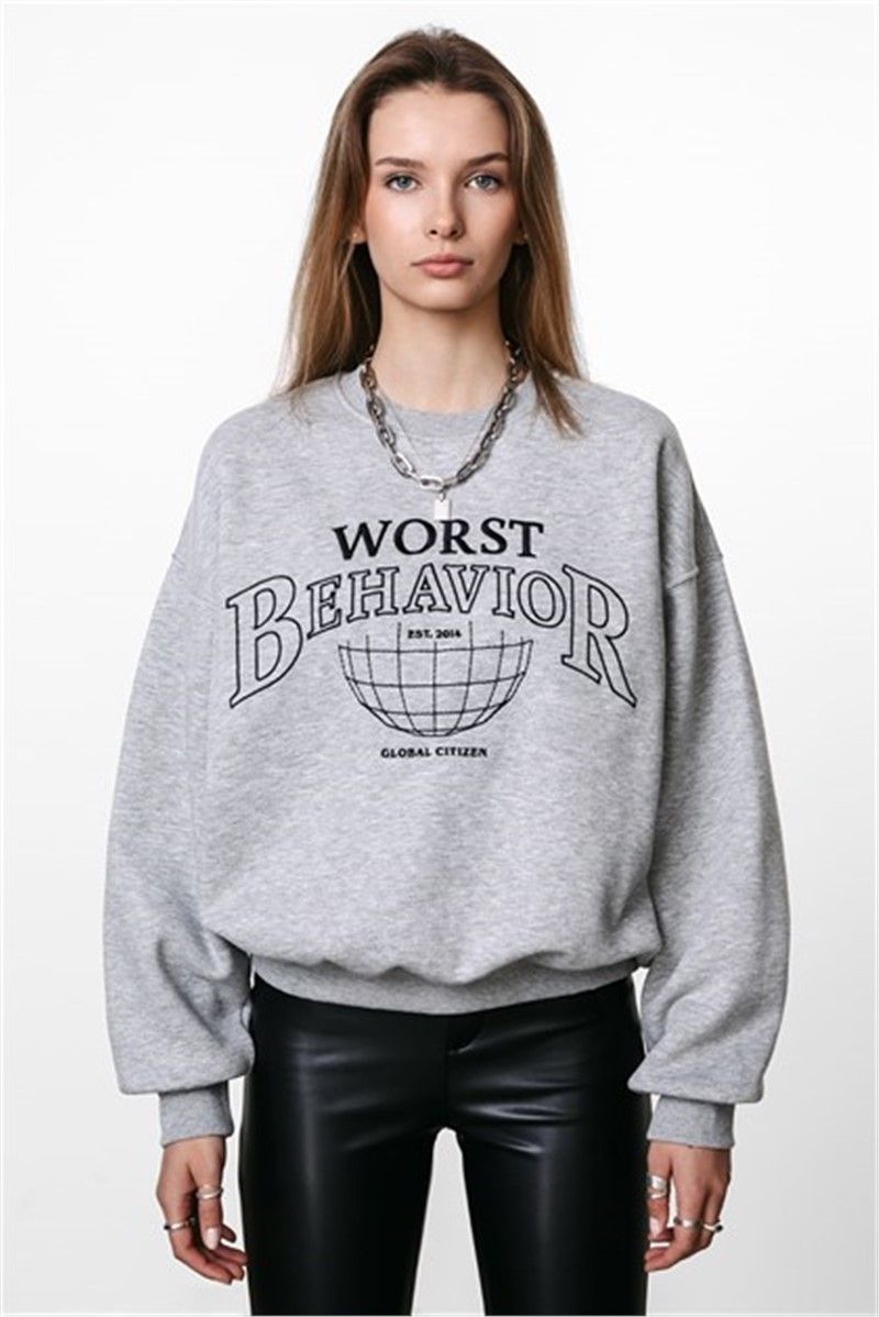Ladies sweatshirt  - MG925 - Gray  #290969