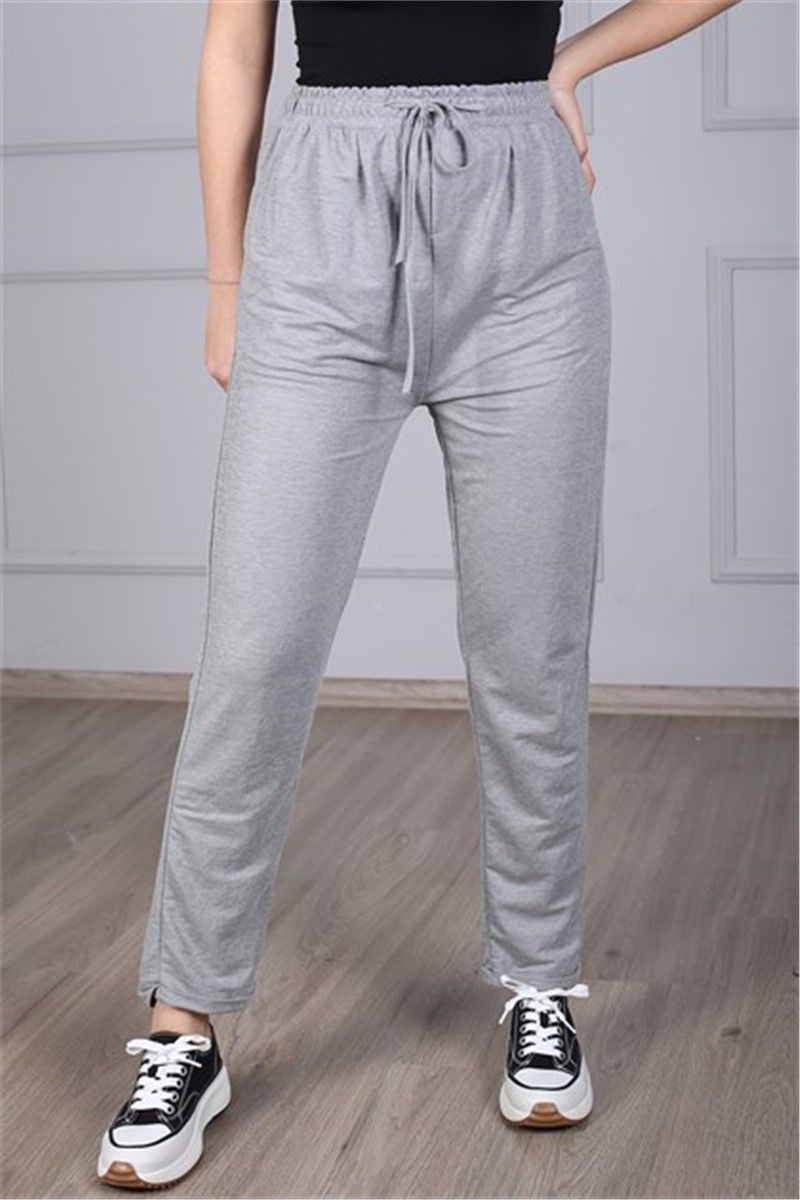 Madmext Women's Trousers - Grey #303560