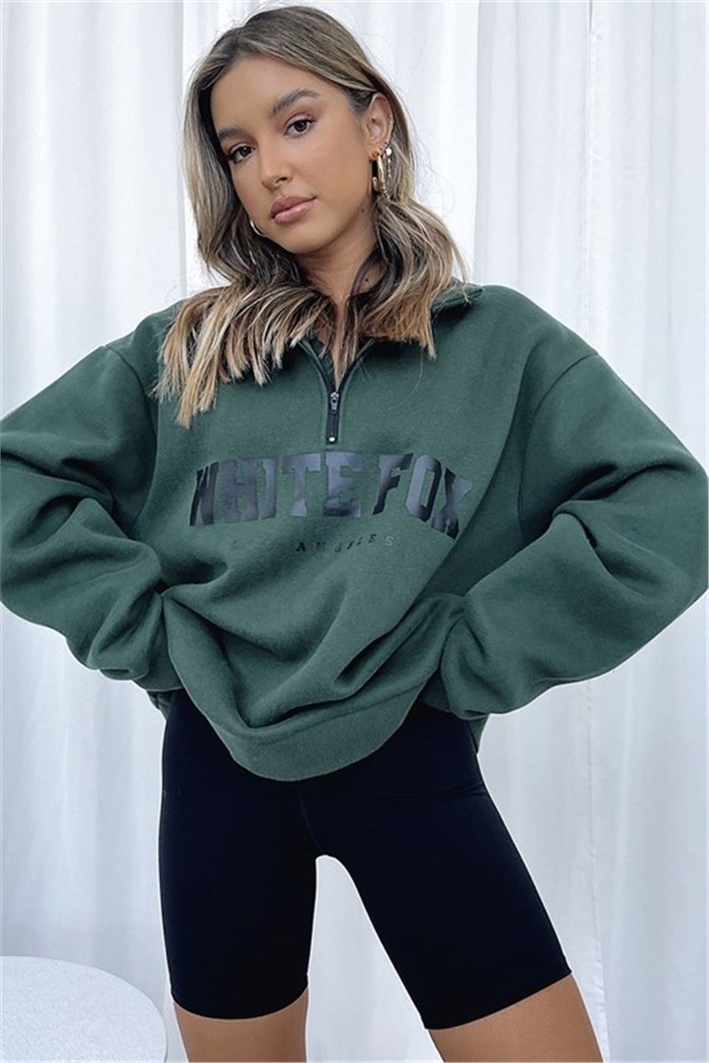 Madmext Women's Sweatshirt - Green #319775