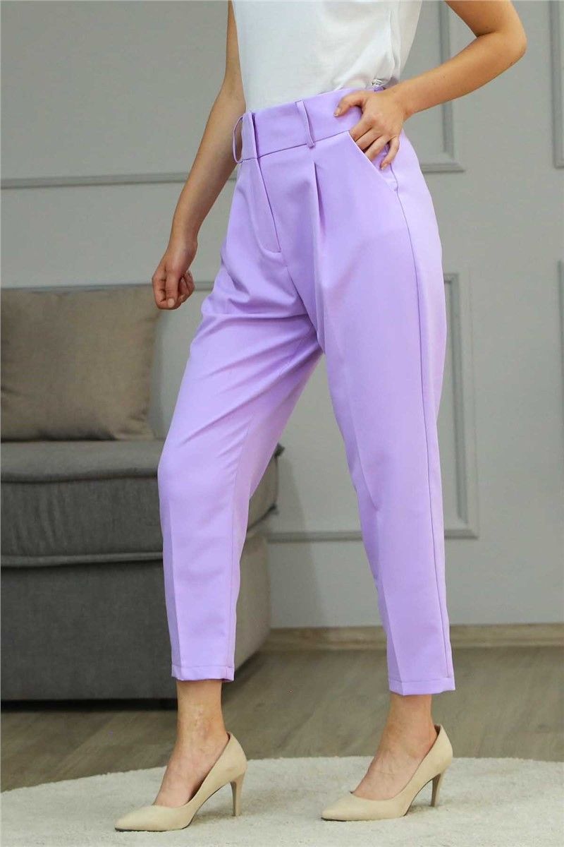 Madmext Women's Trousers - Lilac #289283