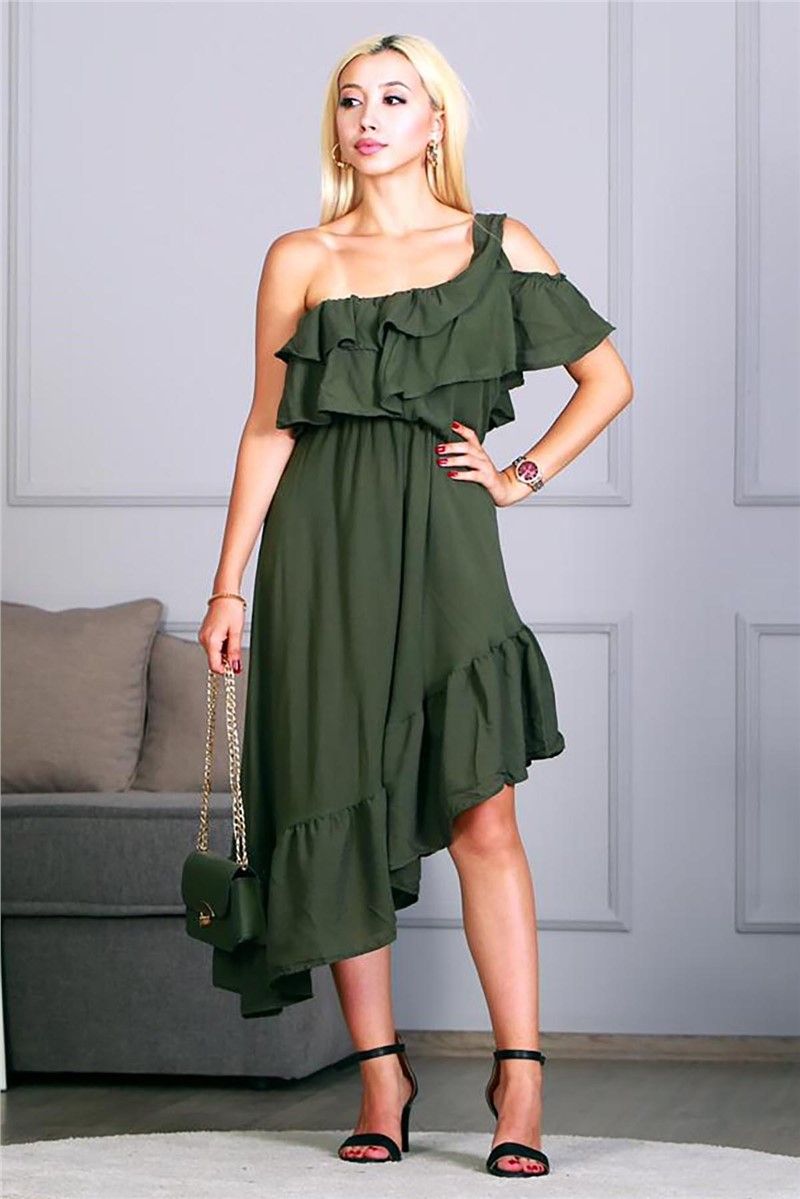 Madmext Women's Dress - Khaki Green #289225