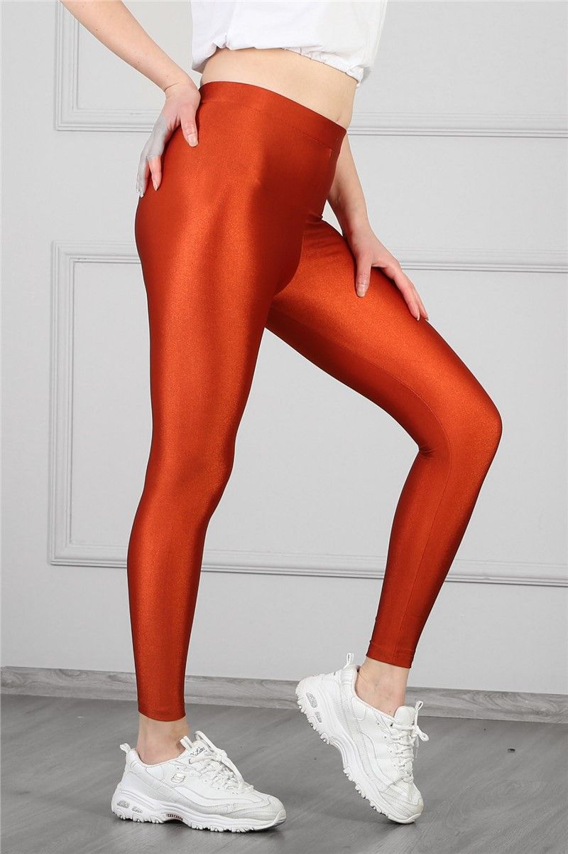 Madmext Women's Legging - Burnt Orange #290700