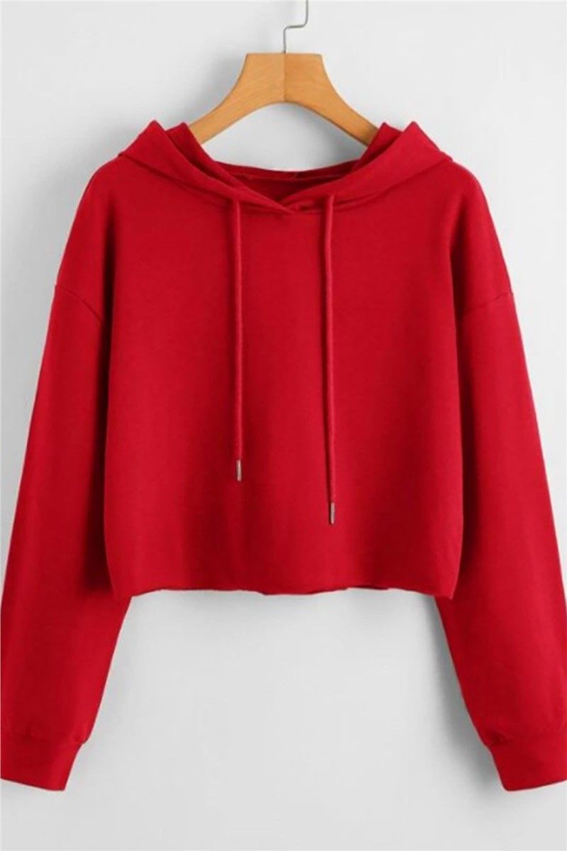 Women's Sweatshirt - Red #290629