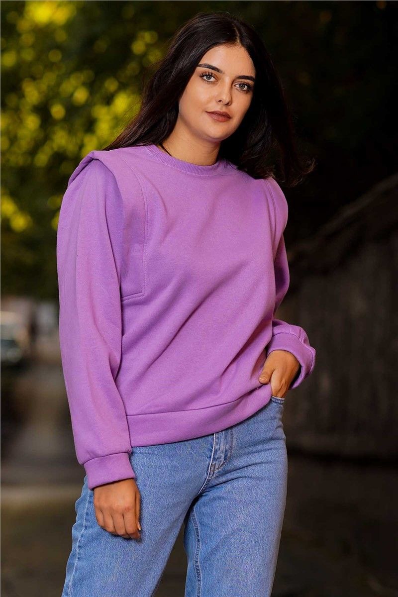 Madmext Women's Sweatshirt - Purple #289888