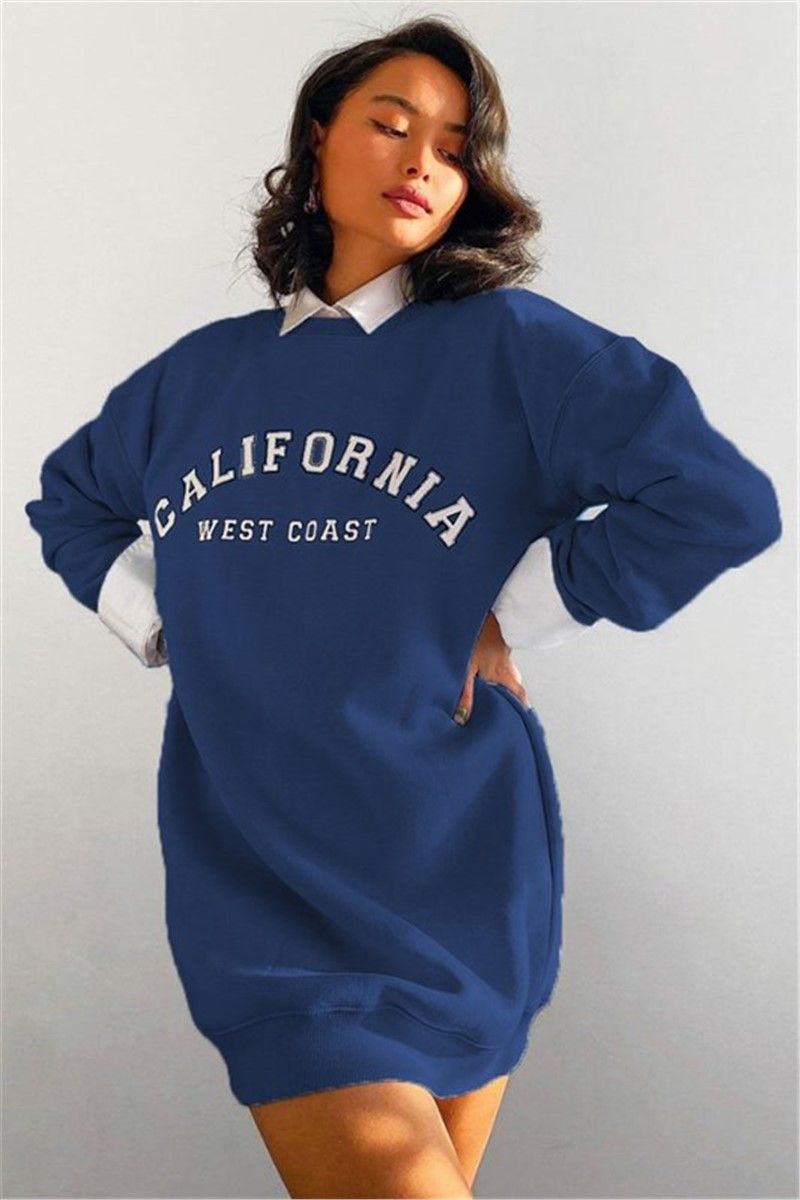 Madmext Women's Sweatshirt - Blue #319821