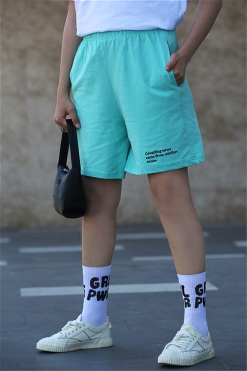 Mad Girls Women's Shorts - Mint #306820