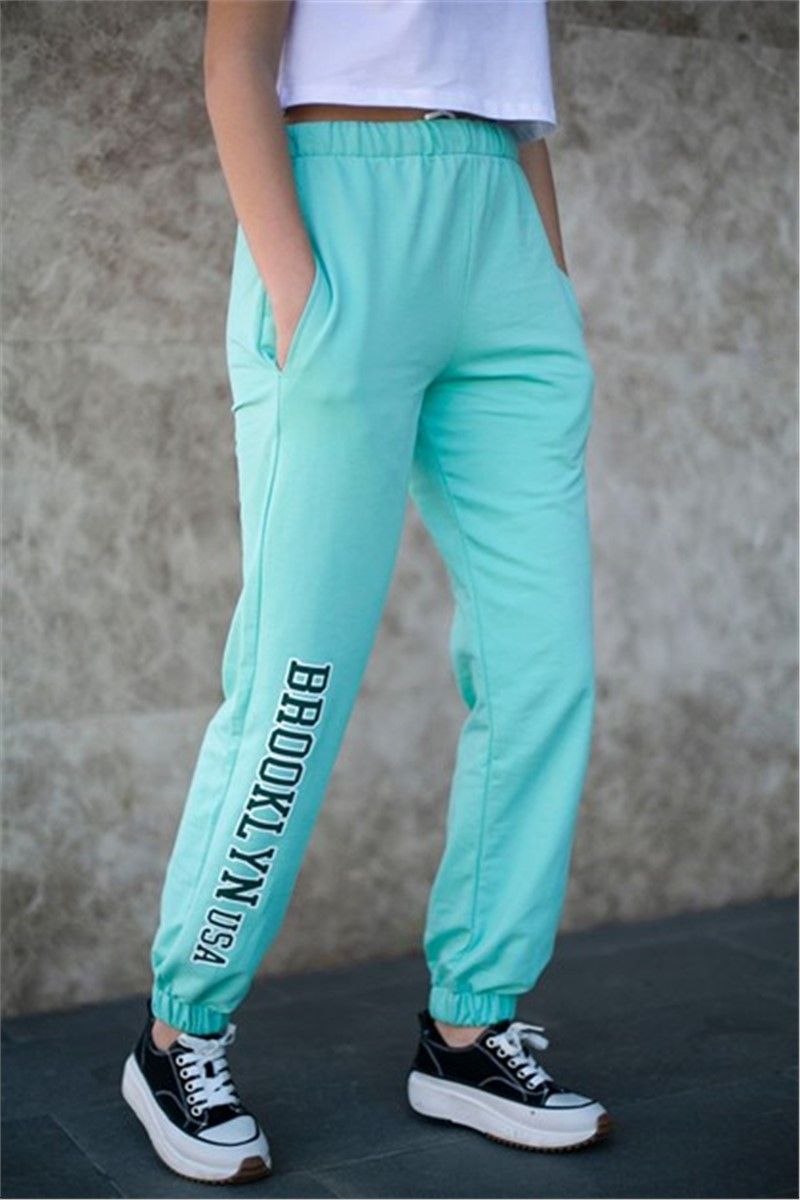 Pantaloni sportivi da donna MG1102 - Menta 306016